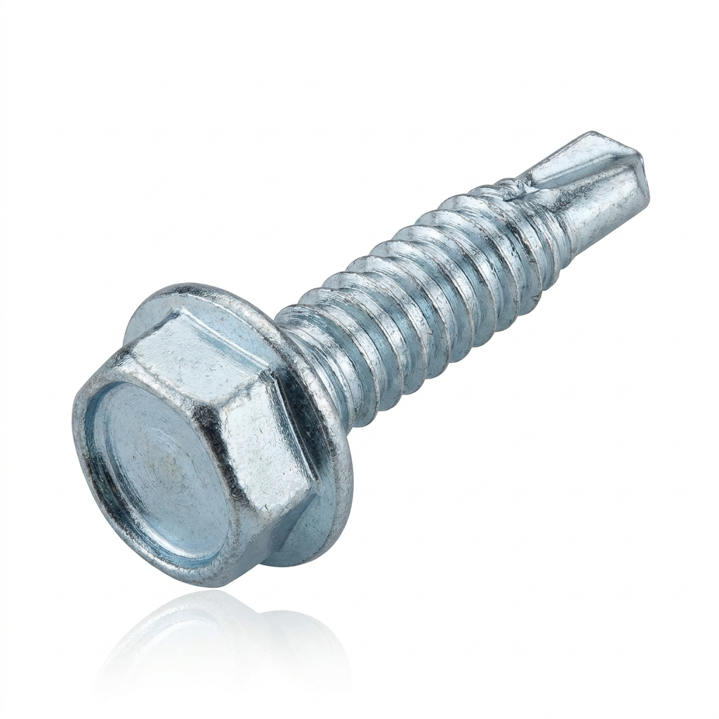Tornillo Autoperforante Hexagonal Zincado