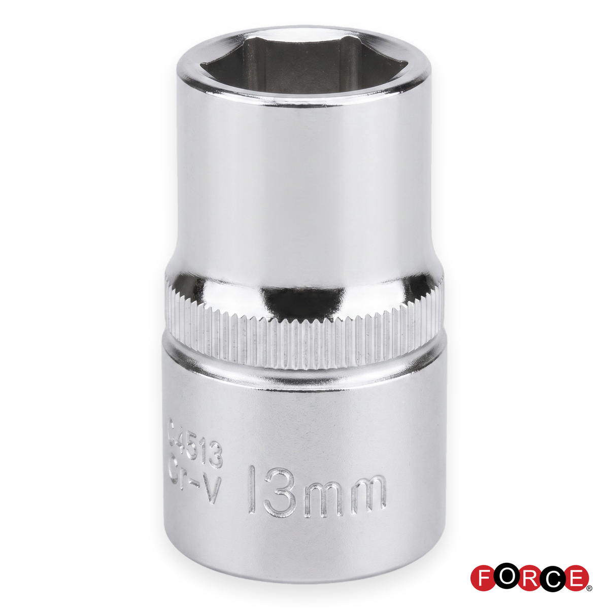 Dado Force Hexagonal Corto 13 mm · Encaje 1/2"