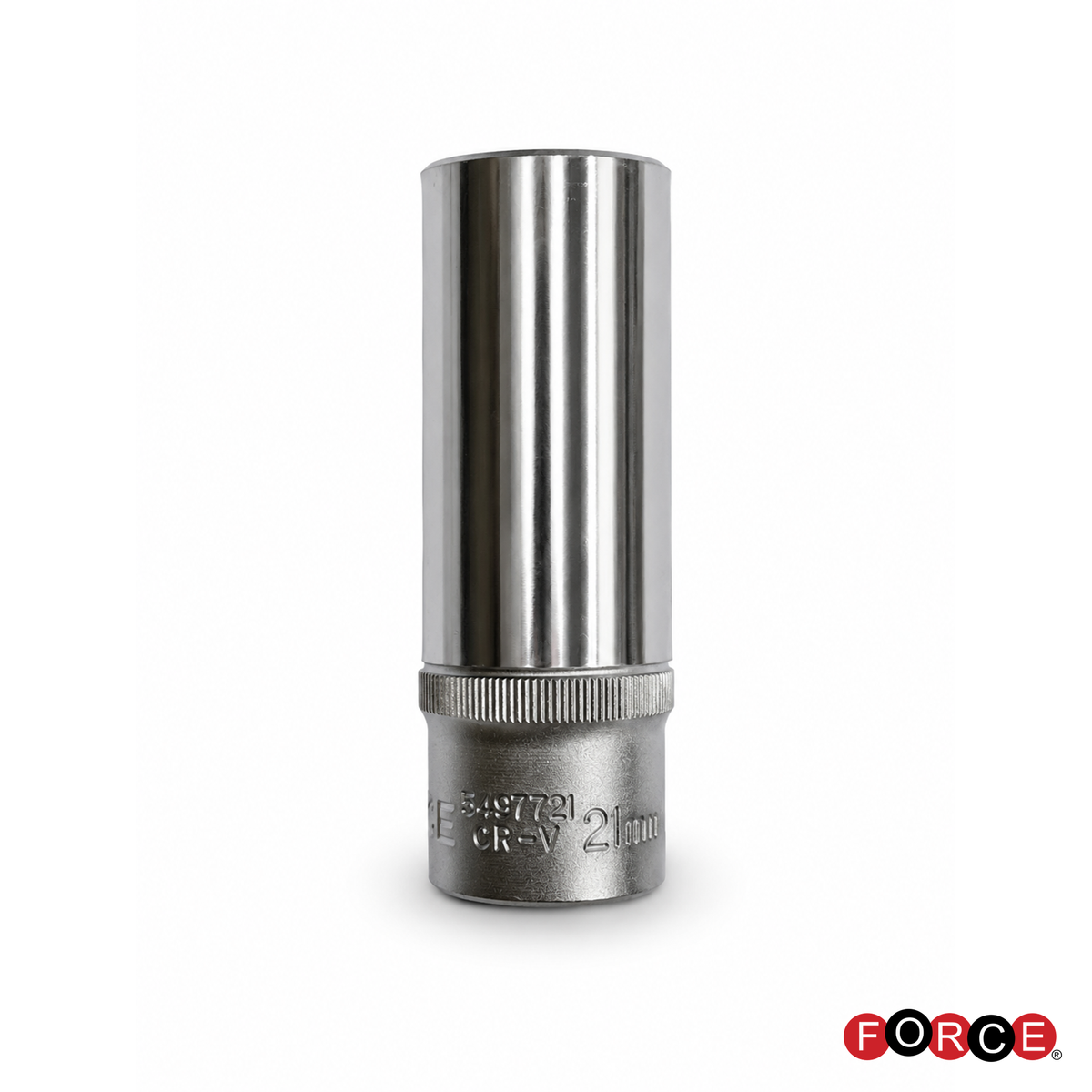Dado Force Poligonal Largo 21 mm · Encaje 1/2"