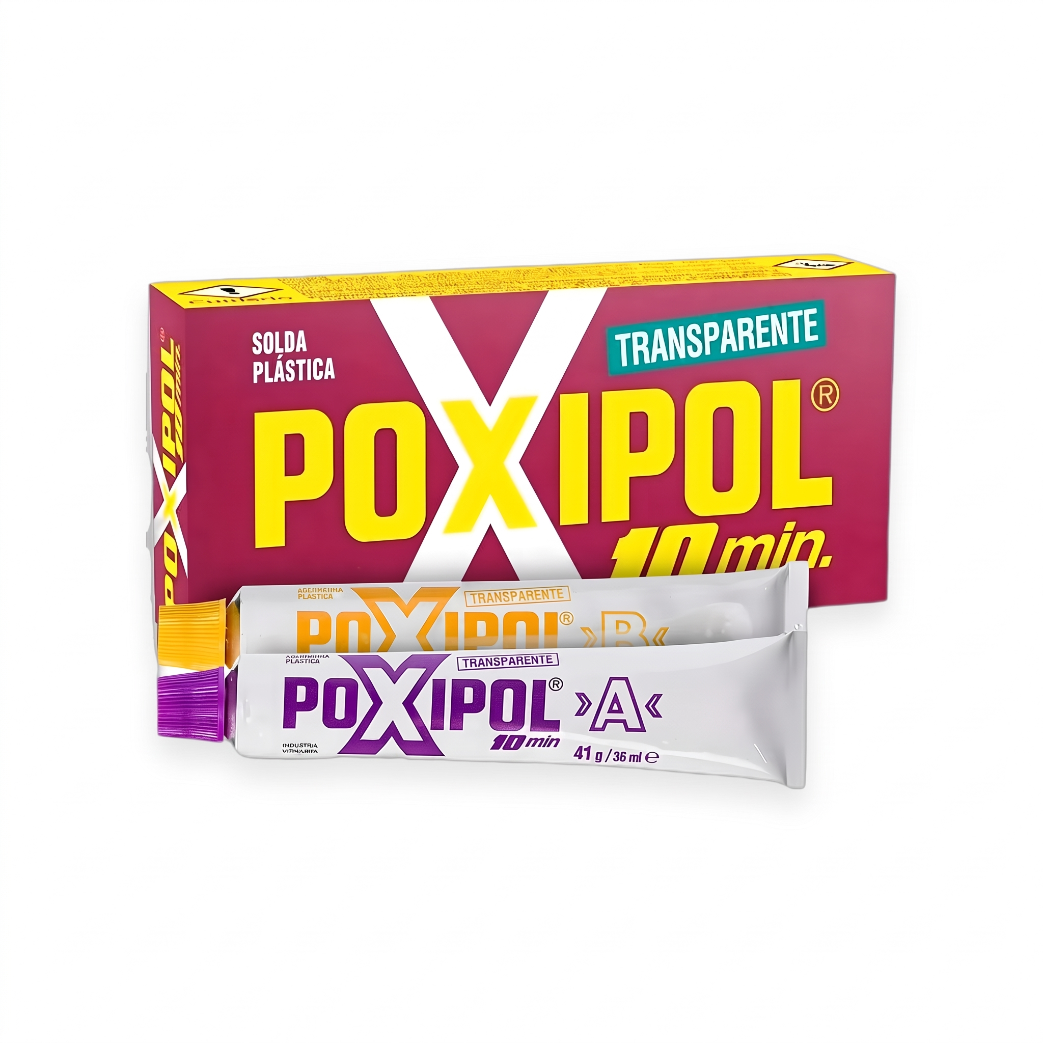 Poxipol Transparente/Gris 14 ml