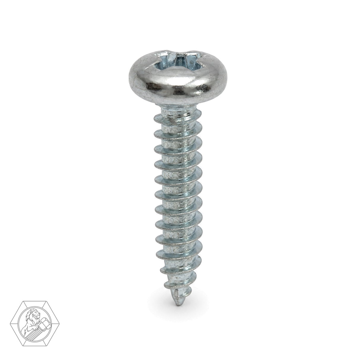 Tornillo Roscalata Cabeza Binding Doble Ranura Zincado 8 x 3/4