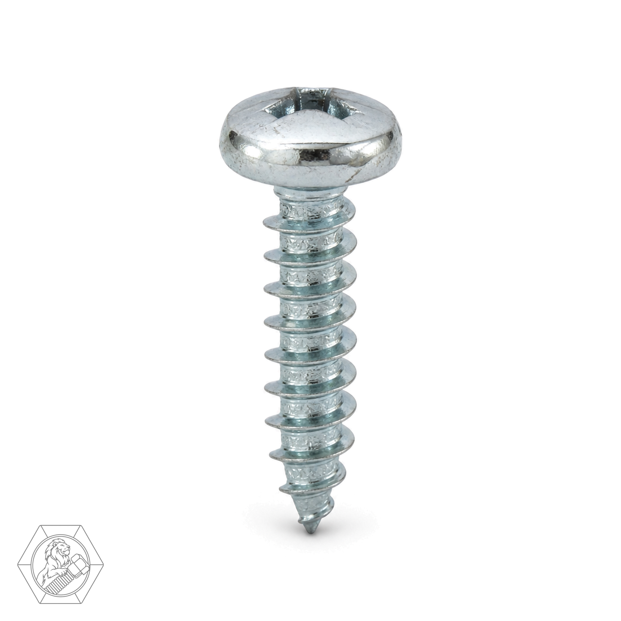 Tornillo Roscalata Cabeza Binding Doble Ranura Zincado 12 x 3/4