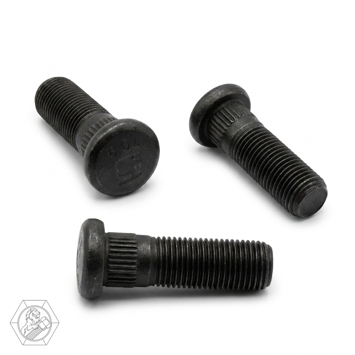 Perno Rueda M12-1.25 X 38 · Estría 12.7