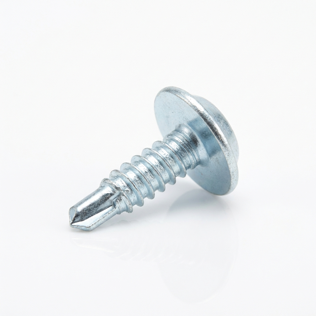 Tornillo Winger Wafer Zincado #12 X 2
