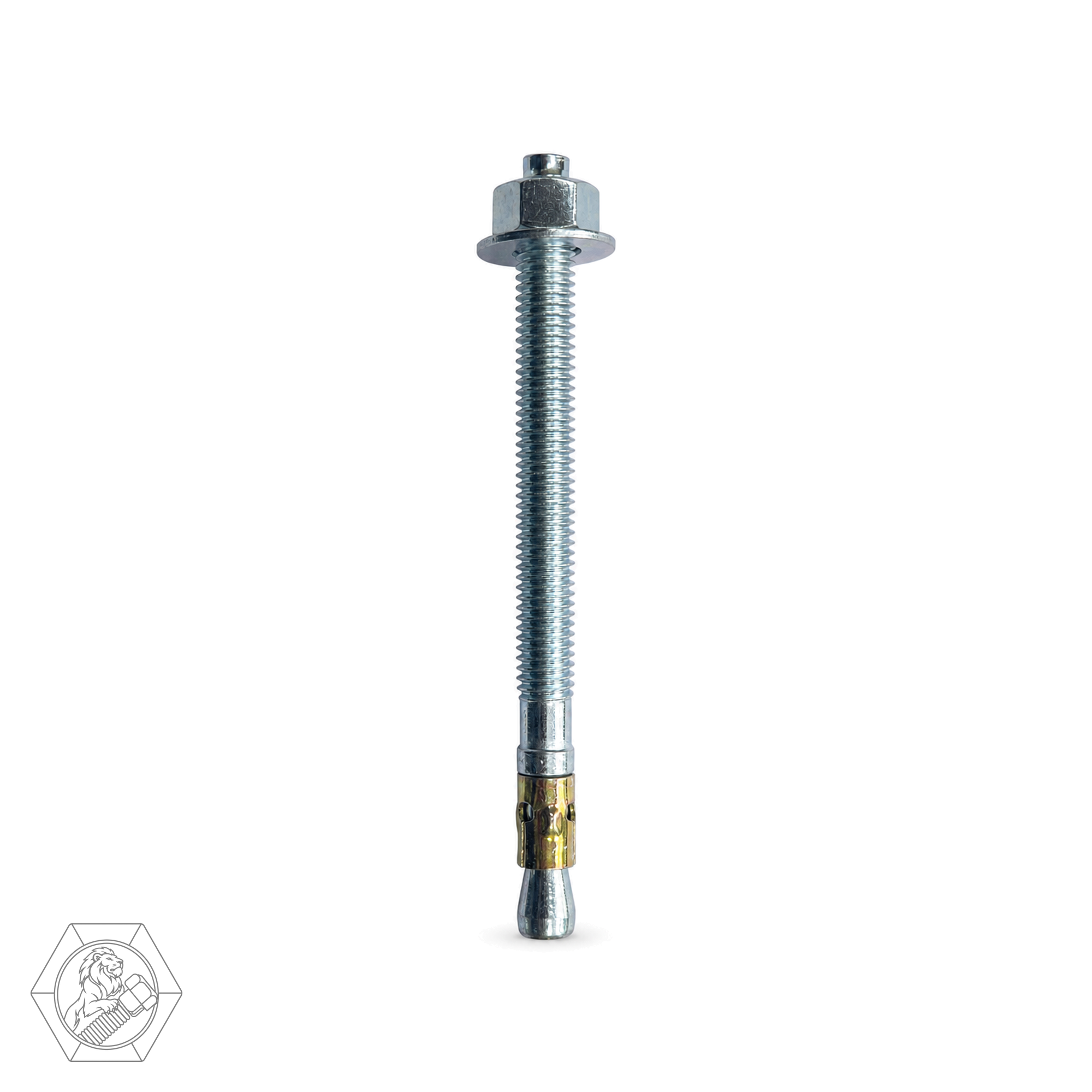 Perno de Anclaje de Cuña Zincado 3/8 x 5
