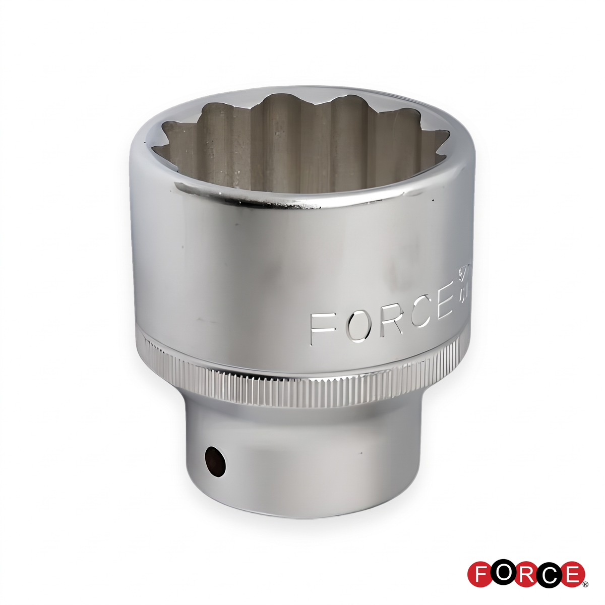 Dado Force Poligonal Corto 27 mm · Encaje 1/2"