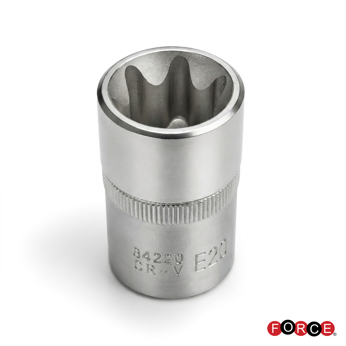 Dado Force Torx E20 · Encaje 1/2"