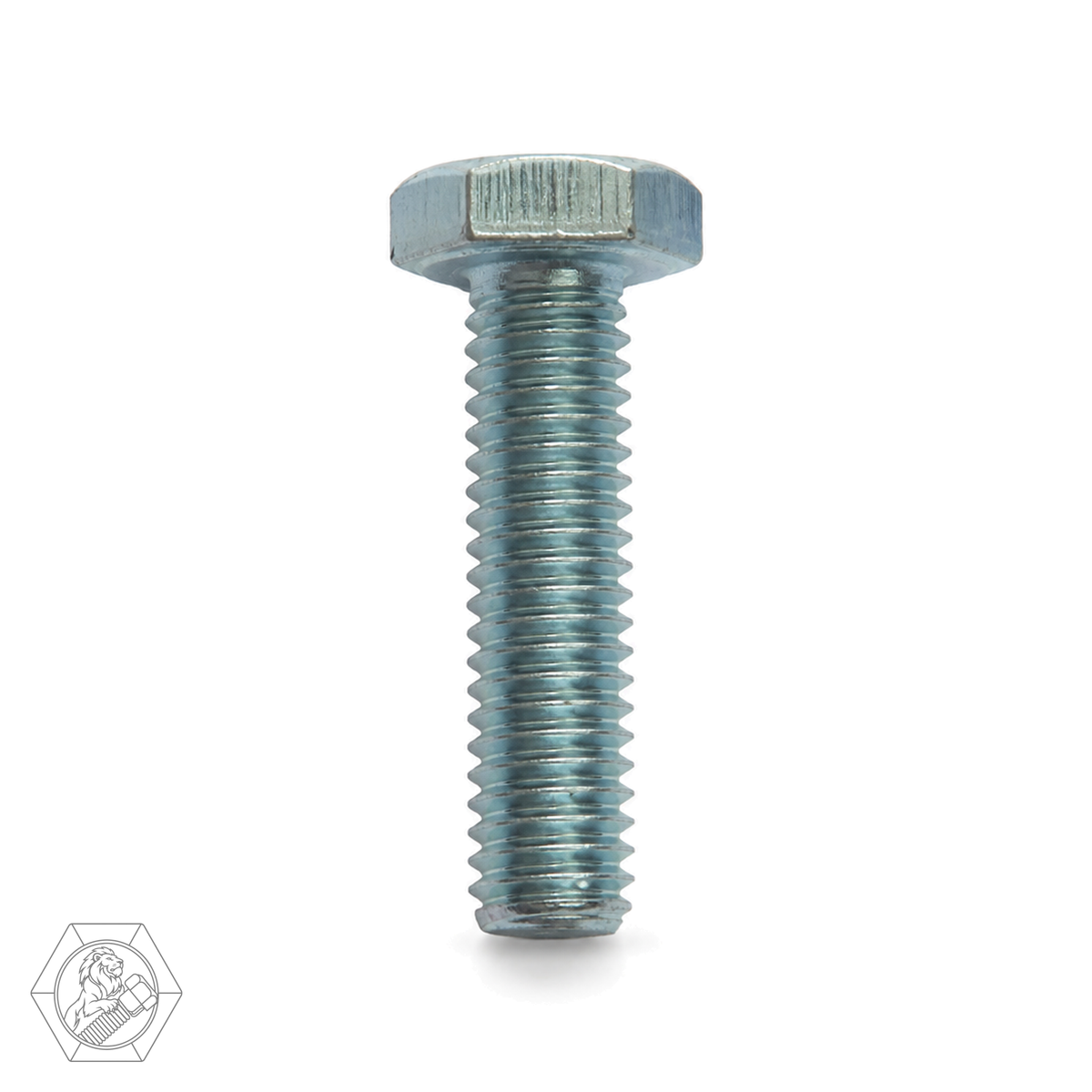 Perno Hexagonal Grado 2 UNC 1/4" x 1" Zincado