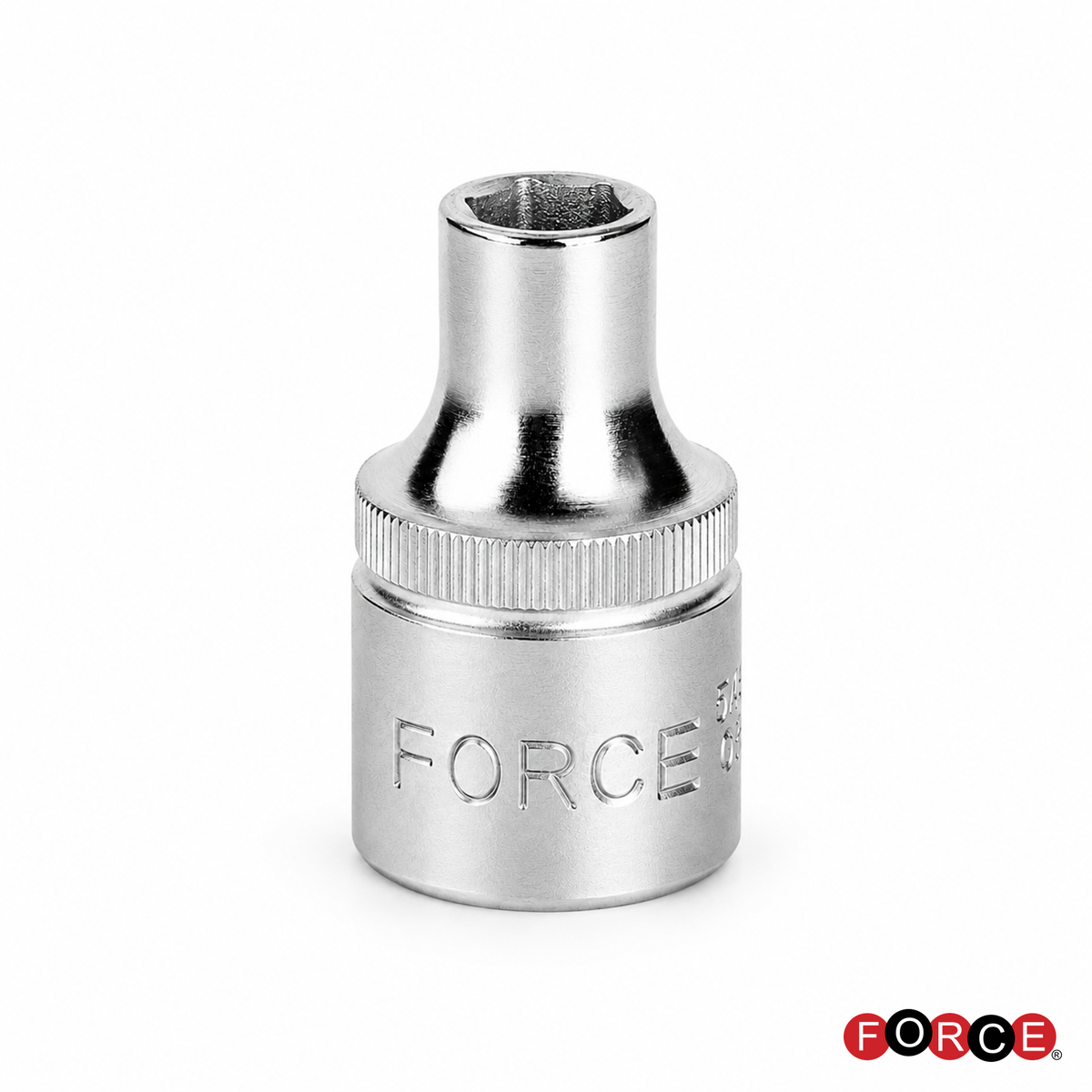 Dado Force Hexagonal Corto 5/16" · Encaje 1/2"