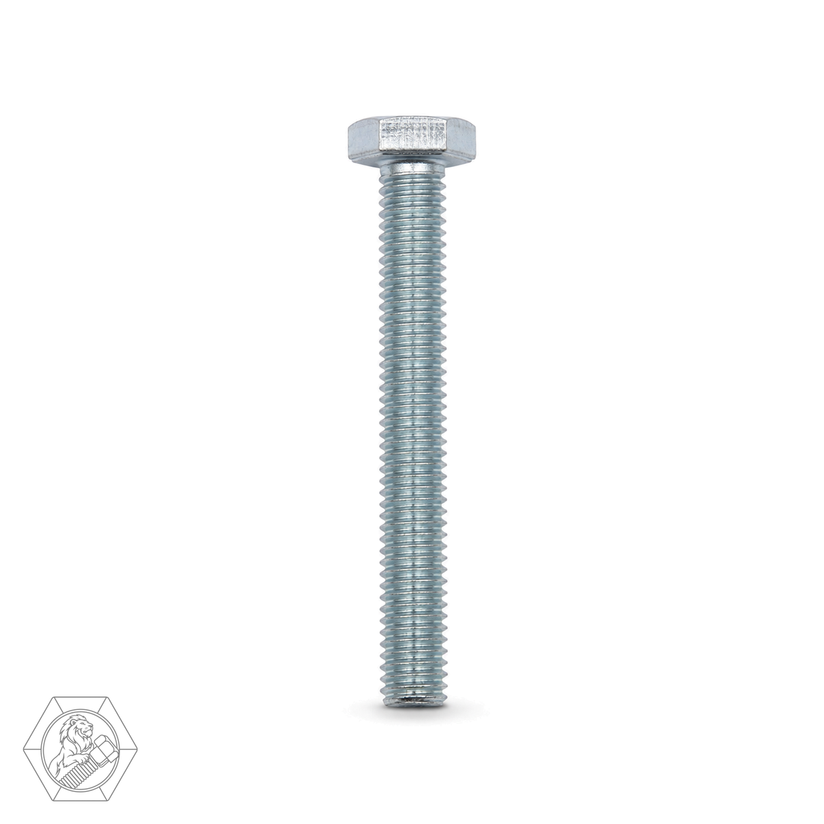 Perno Hexagonal Grado 2 UNC 1/4" x 2" Zincado Hilo Completo