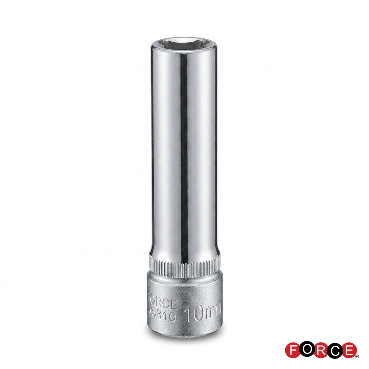 Dado Force Hexagonal Largo 10 mm · Encaje 3/8"
