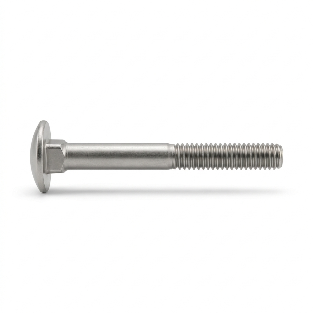 Perno Coche de Acero Inoxidable 3/8 X 3.1/2