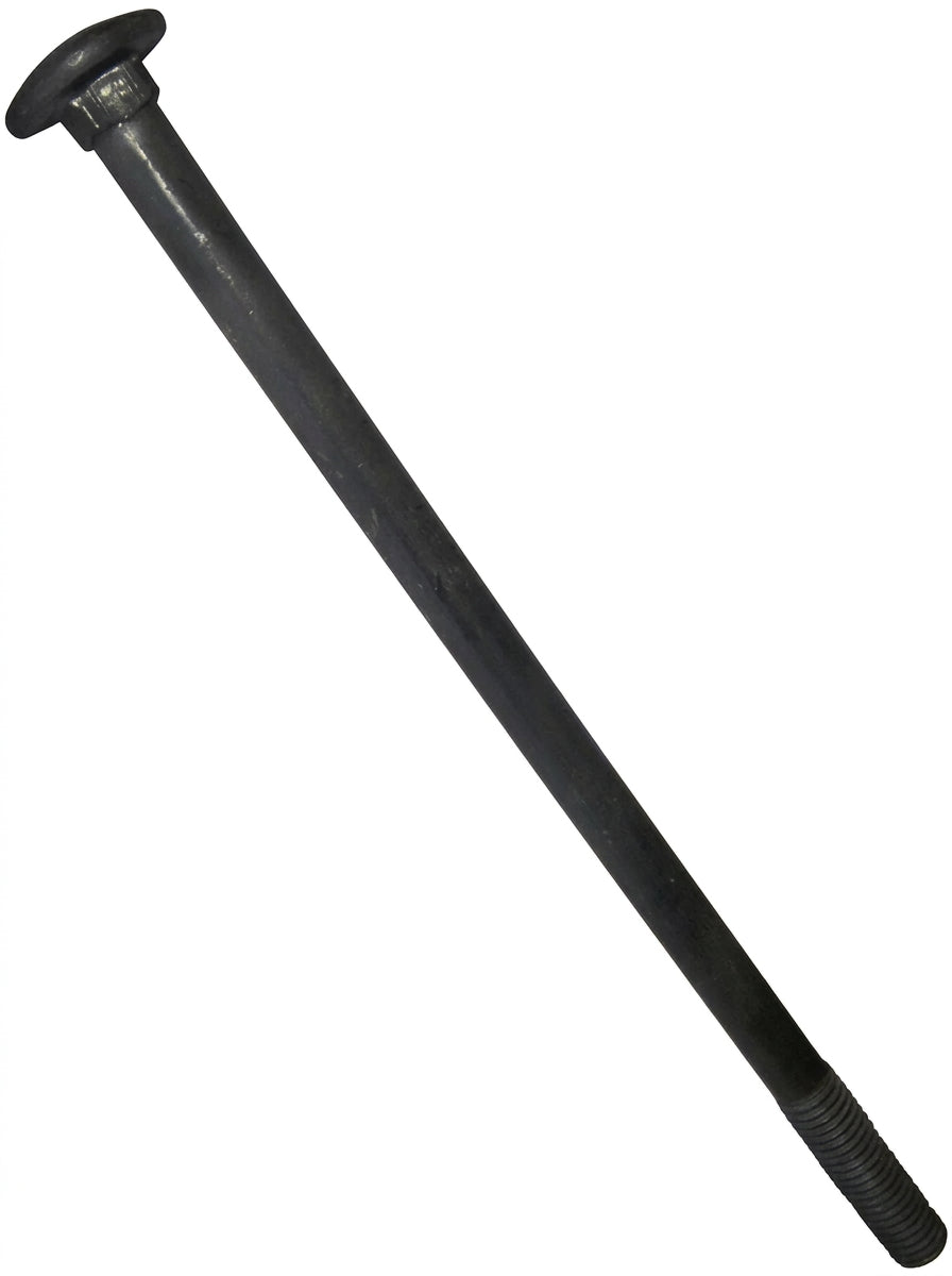 Perno Coche Negro Pavonado 3/8 X 8