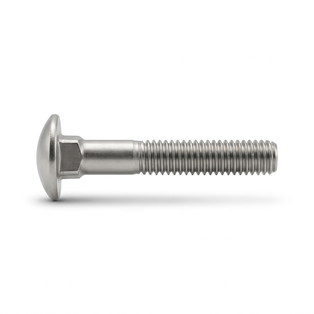 Perno Coche de Acero Inoxidable 1/4 X 2