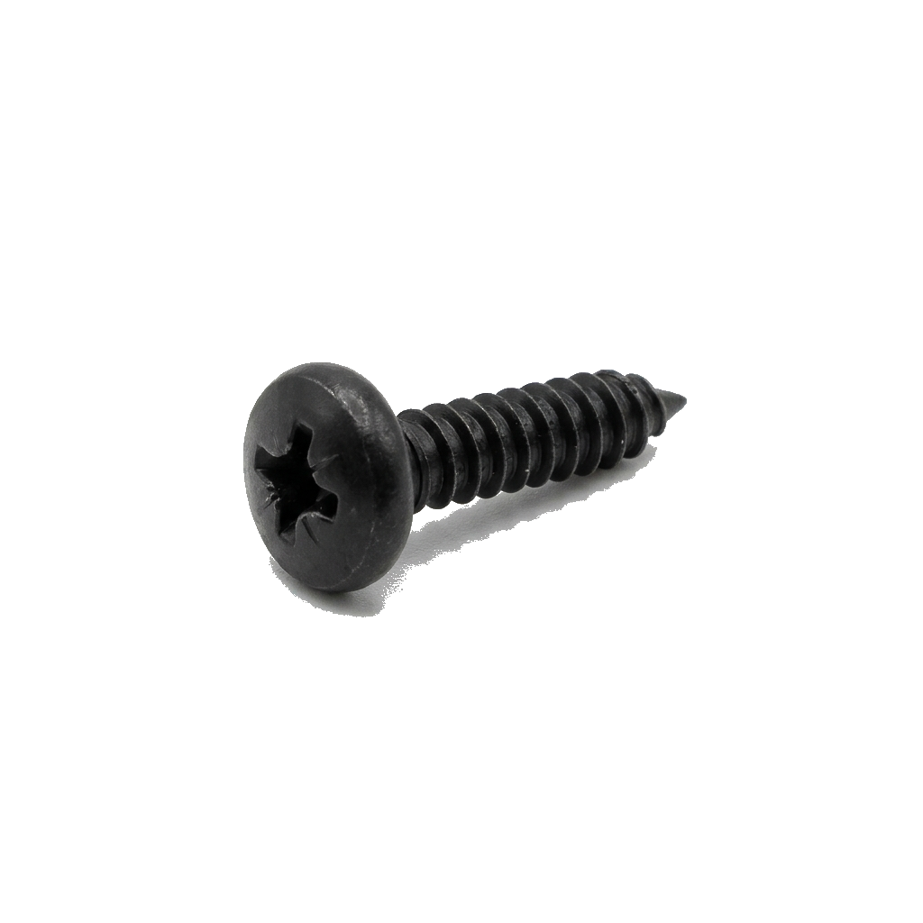 Tornillo Roscalata Cabeza Binding Doble Ranura Pavonado 6 x 1/2