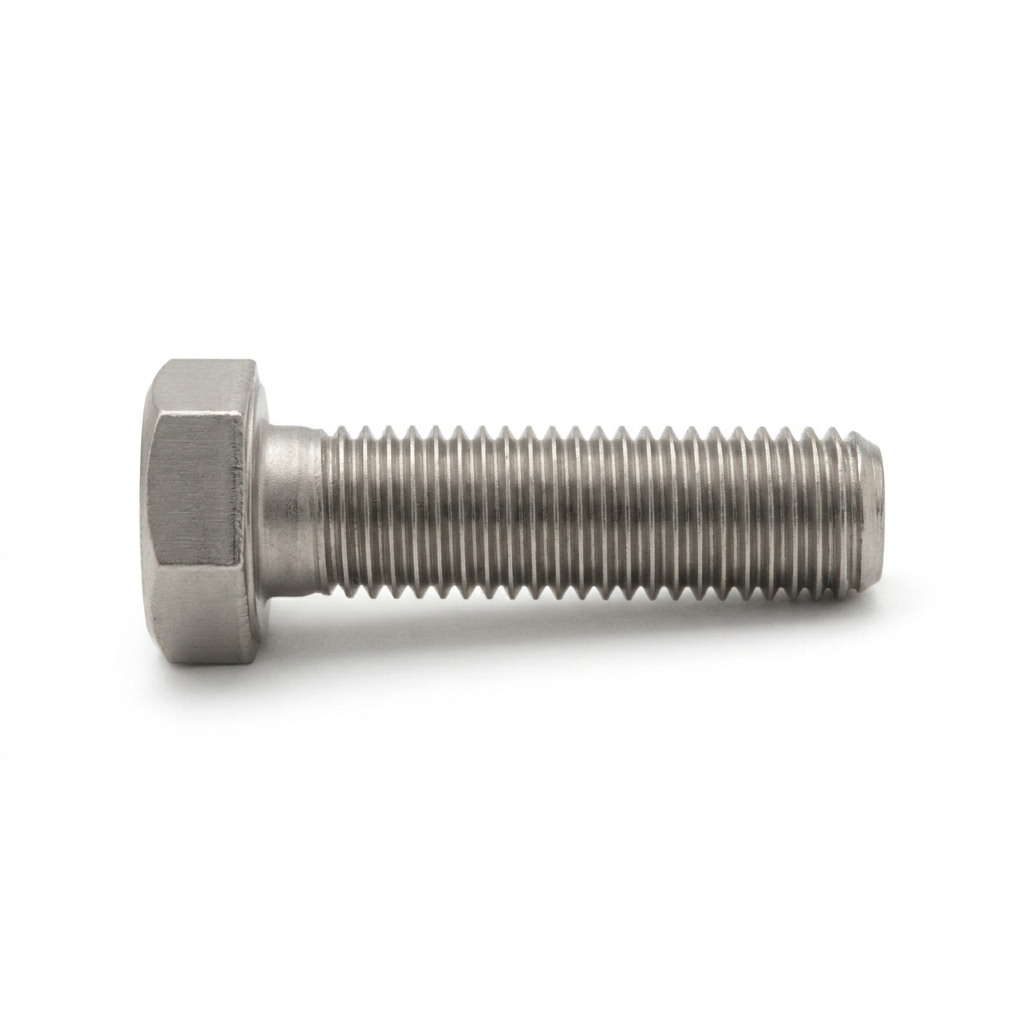 Perno Hexagonal M8-1.25 x 140 Inoxidable Hilo Completo