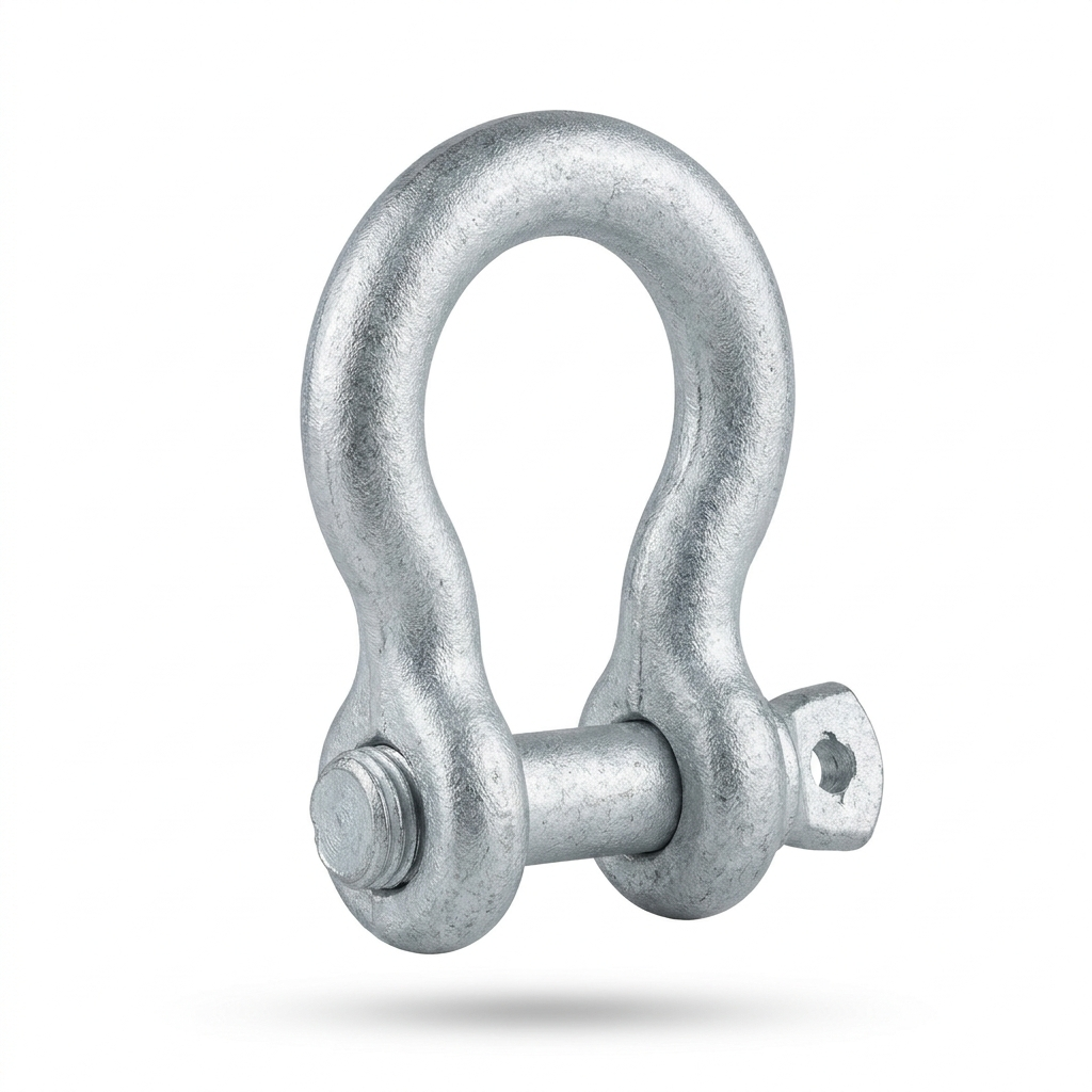 Grillete Lira (Tipo Ancla) Galvanizado 1/2"