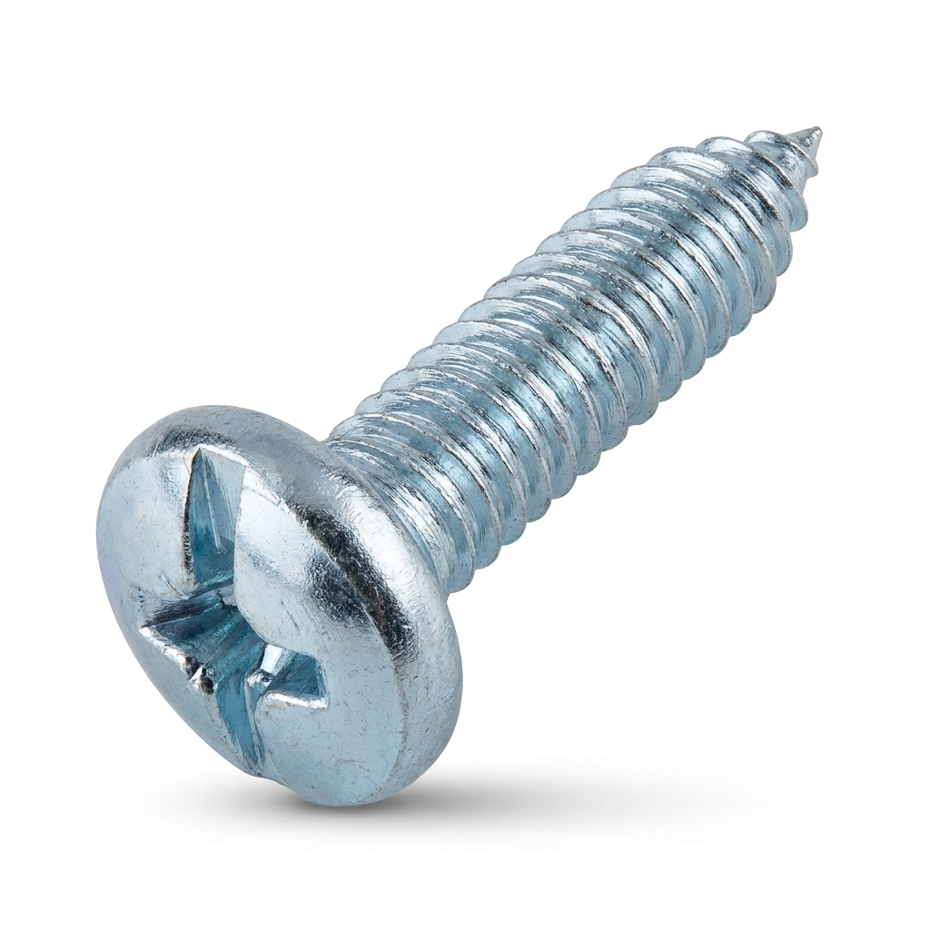 Tornillo Roscalata Cabeza Binding Doble Ranura Zincado 14 x 3/4