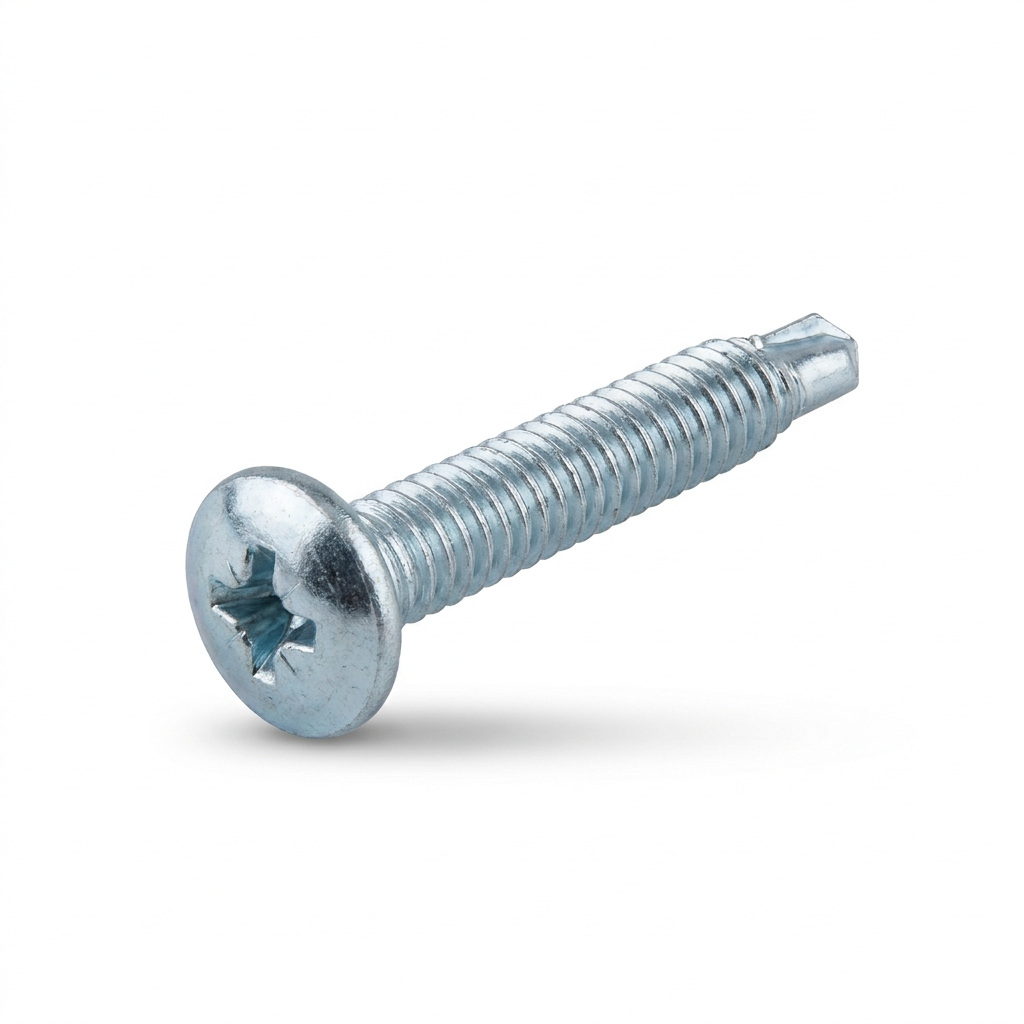 Tornillo K-Lath Cabeza Lenteja Punta Broca Zincado 8 x 3/4