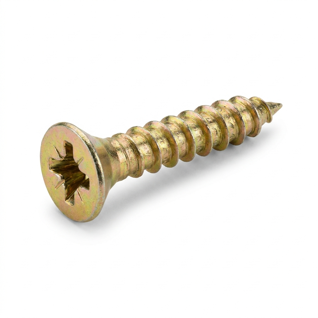 Tornillo Jet Screw (Aglomerado/Madera) Dicromatado 6 x 120 mm